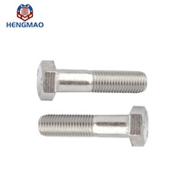 Baut Kepala Heksagonal Galvanis DIN931 Harga Pabrik SS304 SS316 M12*300