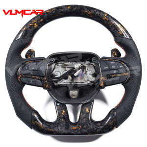 Volant en fibre de carbone personnalisé pour 2015 + Dodge Charger SXT/GT/RT/harger/Challenger/Jeep SRT <span class=keywords><strong>Track</strong></span> <span class=keywords><strong>Hawk</strong></span> - Product Image 1