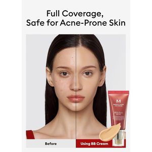 Per MISSHA M copertura perfetta n. 25 Beige caldo medio SPF 42 PA +++ idratante colorato 1.69 FlOz" - Product Image 5