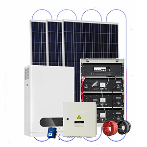 ระบบพลังงานแสงอาทิตย์สำหรับบ้าน 5KW 10KW พร้อมระบบกักเก็บพลังงานแบบเชื่อมต่อกริด อินเวอร์เตอร์ MPPT แบบเรียงซ้อนได้ พร้อมเอาต์พุต AC สำหรับใช้ในบ้าน - Product Image 3