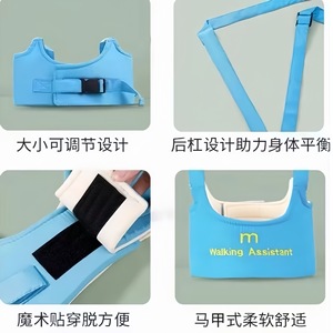 Arnés de Andar para Bebés, Transpirable, de Algodón, de 1 a 3 Años, Soporte Lumbar, para Niños Pequeños - Product Image 5