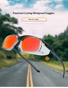Gafas de Sol Deportivas para Ciclismo de Carretera, Gafas de Protección contra el Polen UV400 Polarizadas para Hombre, Gafas de Senderismo Resistentes al Viento con Logotipo Personalizado - Product Image 2