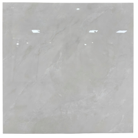 Carreaux de sol en céramique aspect marbre brillant 800x800mm, résistants aux rayures, faciles d'entretien pour salon, salle de bain, cuisine, hall, centre commercial