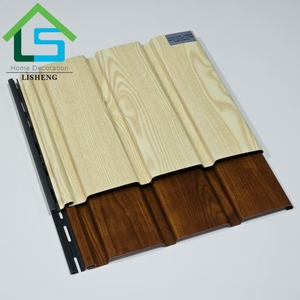 Chic Thời Trang Thân Thiện Với Môi Uv-Kháng Weaherproof Bền PVC soffit Eave Tấm Ốp Bảng Điều Chỉnh Trong Kết Thúc Bằng Gỗ Cho Trong Nước Sử Dụng - Product Image 2