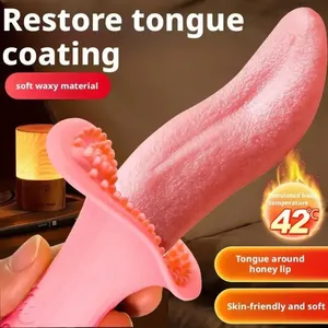 Best Seller Sex Products Insertable <b>Vibrator</b> Waterproof Multi-Frequency <b>Vibration</b> Women Adult Toys Simulated Tongue <b>Vibrator</b> - Product Image 3