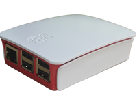 Kotak Casing Raspberry Pi 5 Warna Merah-Putih 2024, Suhu Operasi 5V 40-85C