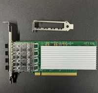 Kartu Jaringan Server Internal Intel E810-XXVDA4 Quad Port 10/25GbE SFP28 PCIe 4.0 X16