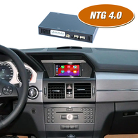 Decodificador Inalámbrico Carplay, Adaptador de Duplicación de Pantalla de Teléfono Android Auto, Plug and Play para Mercedes GLK 2008-2011 NTG 4.0