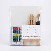 Toiles vierges en gros, panneaux de peinture en coton pré-encollés, multi-tailles pour projets artistiques