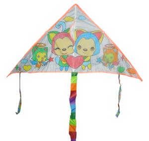 <span class=keywords><strong>Cometa</strong></span> de Diamante Grande para Pintar, Diseño de Dibujos Animados Chinos, <span class=keywords><strong>Cometa</strong></span> Delta de Plástico para Niños, Estilo Pakistaní - Product Image 5