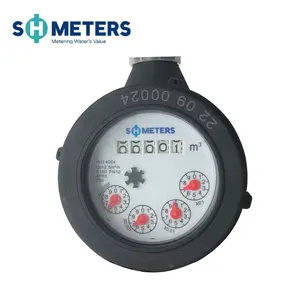 High Quality Plastic Body Pulse Output Multi Jet Water Meter