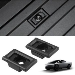 Crochets de remorquage pour Tesla Cybertruck, lot de 4, noirs, accessoires universels pour attelage de remorque de voiture - Product Image 5