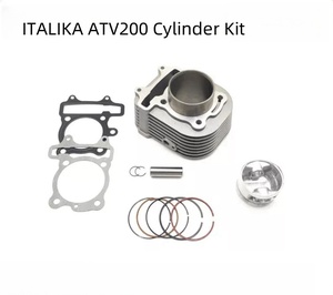 อะไหล่กระบอกสูบรถจักรยานยนต์ เหมาะสำหรับชุดกระบอกสูบ Italika ATV200 GY6 200 พร้อมลูกสูบขนาด 65 มม. - Product Image 2