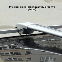 Barres transversales de toit en alliage d'aluminium Zhengjiang pour Great Wall M4 C20R Cannon version tout-terrain, sans perçage requis