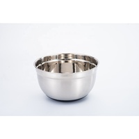 Offre Spéciale SS304 Bol coréen Bol à fruits en acier inoxydable Logo du client 16cm