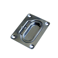 Poignée de levage à ressort pour bateau, accessoires, noir, pour Marine