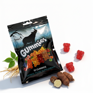 OEM Custom Logo Enhancement Gummies Natural Herbal Male Care Product Vitality Support - Product Image 1