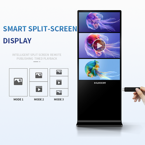 Layar <span class=keywords><strong>LCD</strong></span> tegakan lantai tampilan papan penunjuk Digital konten dinamis 32 "untuk promosi iklan lift pusat perbelanjaan - Product Image 4