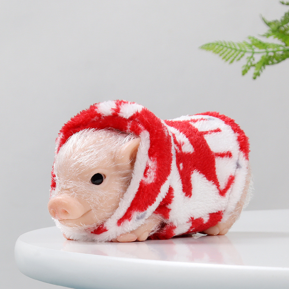 Vêtements rouge vif papa cochon