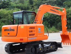 Excavadora de cadenas LG6075 G4 de alta calidad y precio económico con motor, bomba y caja de cambios Yanmar en venta - Product Image 5