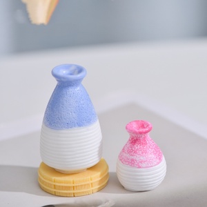 عرض ساخن: تماثيل مصغرة ثلاثية الأبعاد على شكل مزهريات من الراتنج، إكسسوارات جميلة على شكل جنيات لتزيين المنزل، متوفرة بأسعار الجملة - Product Image 5