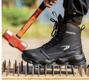 Botas Tácticas DFG01, Botas de Trabajo Impermeables para Desierto, Zapatos Deportivos de Escalada, Botas de Combate para Senderismo al Aire Libre, Color Negro, Marrón y Verde - Product Image 6