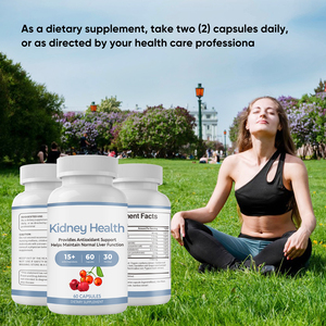 Capsule OEM per la Pulizia e la Disintossicazione dei Reni con Citrato di Magnesio, Vitamina B6, B12, Coenzima Q10, Integratori Erboristici in Compresse - Product Image 1