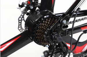 Vélo électrique à batterie lithium sans balais avec cadre en acier à haute teneur en carbone 36V, frein à disque, 21 vitesses, <span class=keywords><strong>VTT</strong></span> électrique en provenance de Chine - Product Image 4