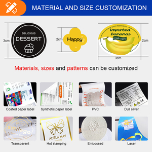 Cá nhân mật ong Jar phân hủy sinh học dán dính Nghi Thức autocolante cuộn nhãn cho hộp đựng thực phẩm Chai thủy tinh - Product Image 3