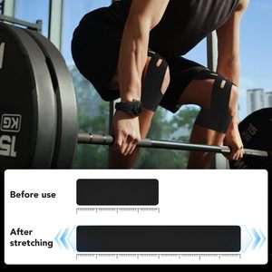 Cinta de Kinesiología Precortada para Hombro y Músculos, Cinta <span class=keywords><strong>Kinesio</strong></span> Pre-Rotada, Vendaje Deportivo para Bádminton, Soporte para Hombro y <span class=keywords><strong>Tobillo</strong></span> - Product Image 5