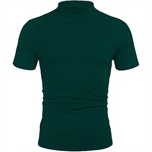 เสื้อยืดทรงสลิมฟิต 100% โพลีเอสเตอร์ แห้งเร็ว ระบายอากาศ ซับเหงื่อ สำหรับผู้ชาย ออกกำลังกาย ฟิตเนส เล่นกีฬา ขายส่ง - Product Image 3