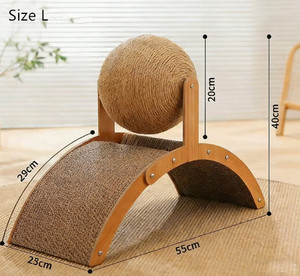 Giocattolo per Gatti in Cartone Ondulato con Sisal, Produzione e Vendita all'Ingrosso - Product Image 5