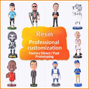 Boneka Kepala Goyang Kustom untuk Bintang Basket, Baseball, Sepak Bola, Selebriti, Kerajinan Resin Buatan Tangan, Ornamen - Product Image 2
