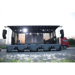 Camion de scène hydraulique semi-remorque 102 ㎡ 13m pour les <span class=keywords><strong>concerts</strong></span>, les promotions et les divertissements en plein air - Product Image 6