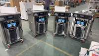 Commerciële volautomatische soft-icecreammachine - desktop/verticaal model voor kleine kraampjes & snackbars