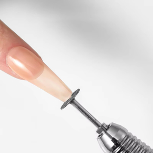 1 pièce Fraise diamantée électrique pour ponceuse à ongles, disque de meulage, fraise de précision, coupe-cuticules, outils d'art ongulaire, tête de polissage et de retrait - Product Image 3
