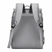 Nouveauté Sac à dos pour ordinateur portable 15,6 pouces pour hommes, idéal pour les voyages d'affaires et les étudiants, avec étiquette personnalisable