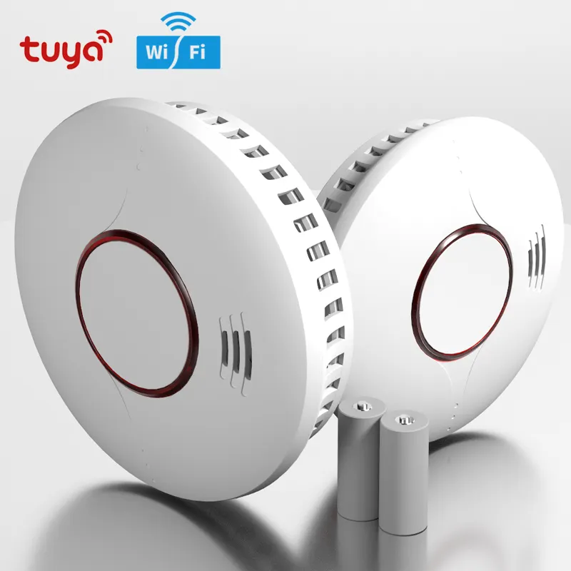 2023 New Arrival tuya cuộc sống thông minh không dây Wifi en14604 khói Detector báo cháy