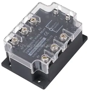 XURUI 100A 220V 3 Phase Solid State Relay Ssr