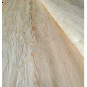 Hot Sale Cheap Sheet Rotary Cut Natural 2mm Pine Wood Veneer For Door Skin