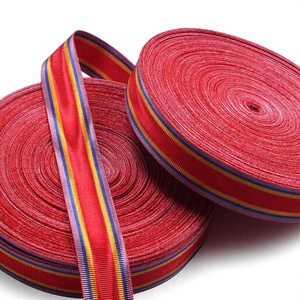 Cintas de Tiro con Arco ceremonial-100% seda de alta tenacidad reciclada colores y tamaños personalizados con tela de hilo para arqueros - Product Image 1