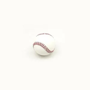 Nieuwste Hot Koop White Solid Bal Dia. 73Mm Team Sport Duurzaam Leer Softbal Bal