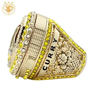 2022 NB A Golden State Warriors Curry Championship Ring Rotating Ring Custom Basketball Football Youth Championship Rings