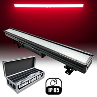 Barre lumineuse LED 672+112 LED, lumière stroboscopique, connectable, IP65, aluminium, extérieur, RGBW, contrôle par pixel, B22, concert, scène, tournée, mariage, événement, OEM
