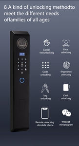 Cerradura Inteligente Glomarket Tuya con Reconocimiento Facial 3D para Puerta de Acero, Equipada con Sistema de Intercomunicación Activo Multi-idioma - Product Image 4