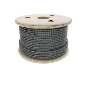 1.0mm 2.5mm galvanizli yüksek karbonlu çelik tel çelik tel yay veya esnek kanal En10269 için balık ağı için