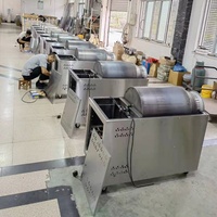 Grand tambour commercial de torréfaction de café d'arachide, de cacao et de soja pour le séchage des noix Machine à rôtir les grains de chauffage au gaz pour enfants emballée dans un sac