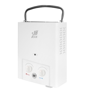 Chauffe-eau au gaz naturel KSUN de type échappement naturel 5L avec échangeur de chaleur en cuivre pour camping-car/voiture et utilisation extérieure - Product Image 1