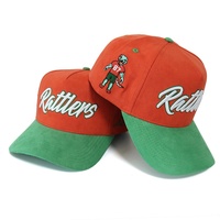 Suède Stof Fabriek Custom Logo Mode Hoed Twee Toon Ontwerp Tot De Minimale Bestelhoeveelheid Groothandel Heren Baseball Cap