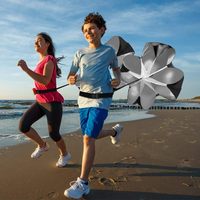 MR Wholesale Speed & Agility Trainer für Läufer Sprint Power Umbrella mit Chute Resistance Parachute Speed Training Kit